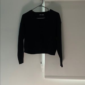 Black sweater.